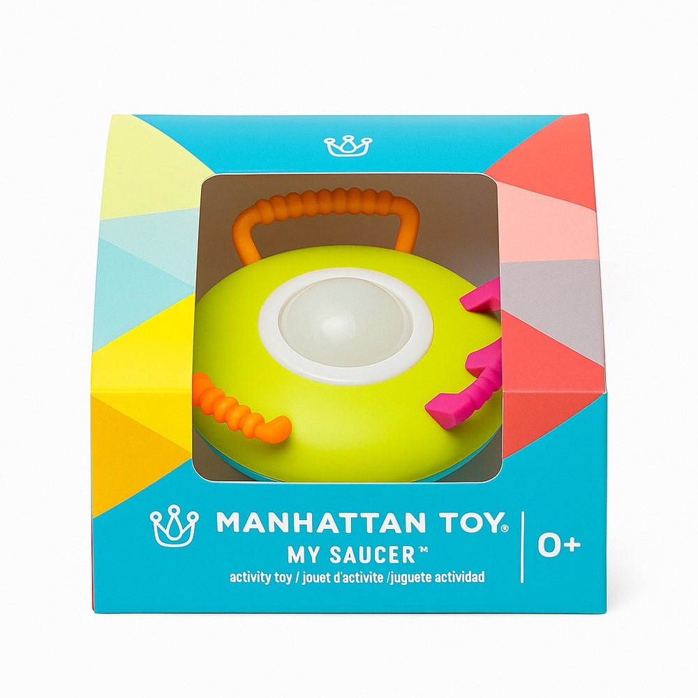 Manhattan Toy My Saucer Activity Toy - Light and Sound Sensory New in Box NIB